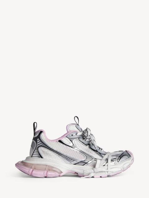BALENCIAGA Women's 3xl Gel Clearsole Sneaker in White/pink/black