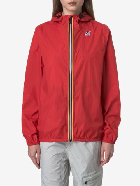 K-WAY K-Way Le Vrai 4.0 Claude Water Repellent Jacket in Red at Nordstrom