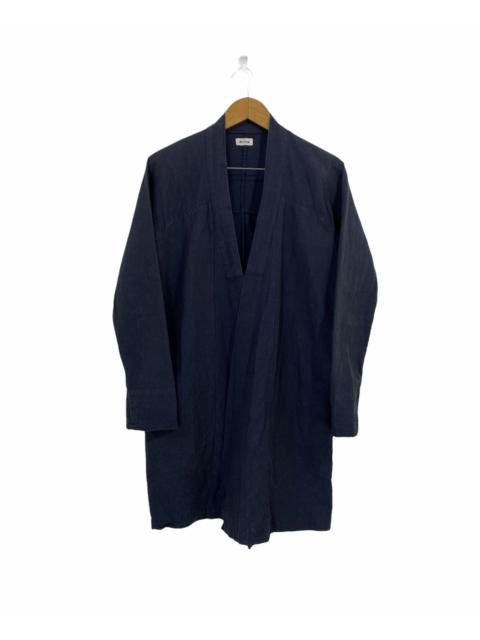 Other Designers Indigo - MITTAN Japanese Noragi Kimono indigo / Cardigan Rare Design