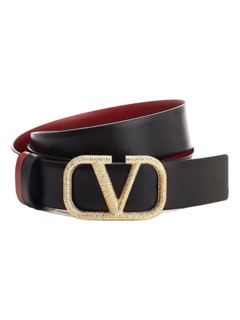 Valentino VLogo leather belt