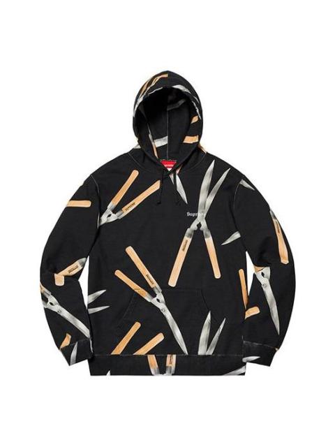 Supreme SS19 Shears Hooded Sweatshirt Black SUP-SS19-160