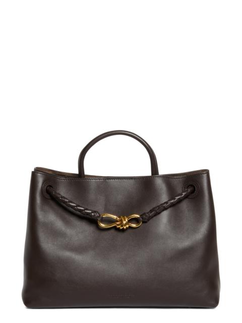 Bottega Veneta Bottega Veneta Medium Andiamo Leather Shoulder Bag in 2190 Fondant-M Brass at Nordstrom