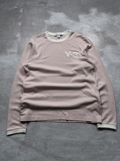 Yohji Yamamoto Vintage Yohji Yamamoto Y-3 Adidas Cracked Logo Long Sleeve