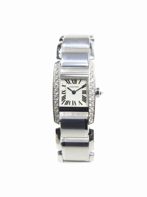 Cartier Cartier Tankissime Diamond 18kt White Gold Ladies Watch WE70039H