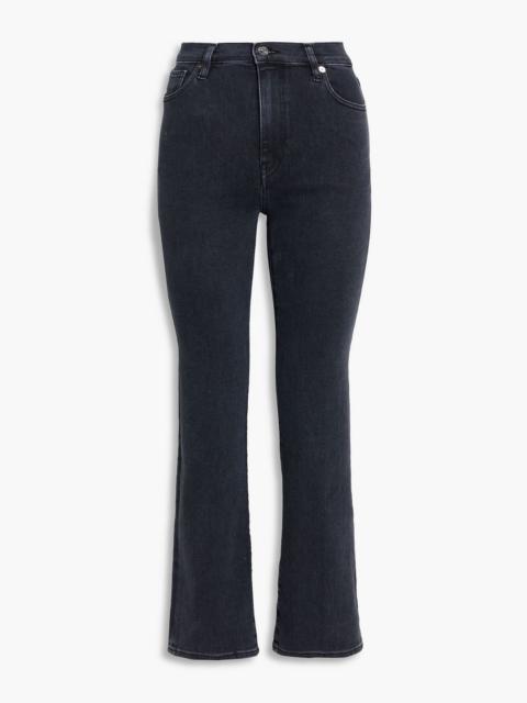 FRAME Le Sleek Straight high-rise straight-leg jeans