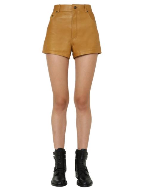 SAINT LAURENT Saint Laurent Women High Waist Shorts