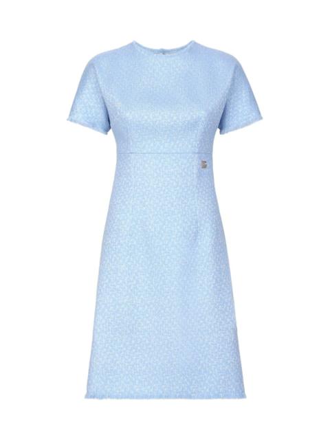 Dolce & Gabbana Rachel tweed dress with DG logo