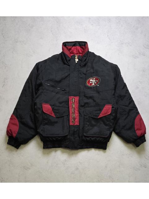 Other Designers Vintage Pro Player San Francisco 49ers Reversible NFL Jacket