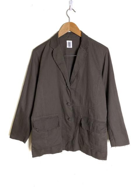 Other Designers Issey Miyake - Haath Haat By Issey Miyake Textured Jacket