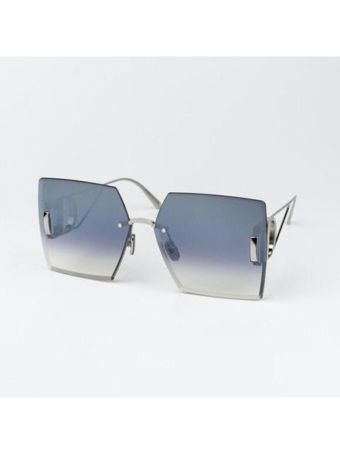 Dior Dior 30MONTAIGNE S7U Women Sunglasses Palladium Silver Mirror Rectangle 16C