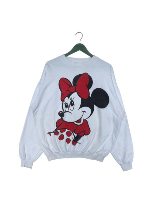 Other Designers Disney - Vintage 90s Minnie Mouse Mirror Print Sweatshirt