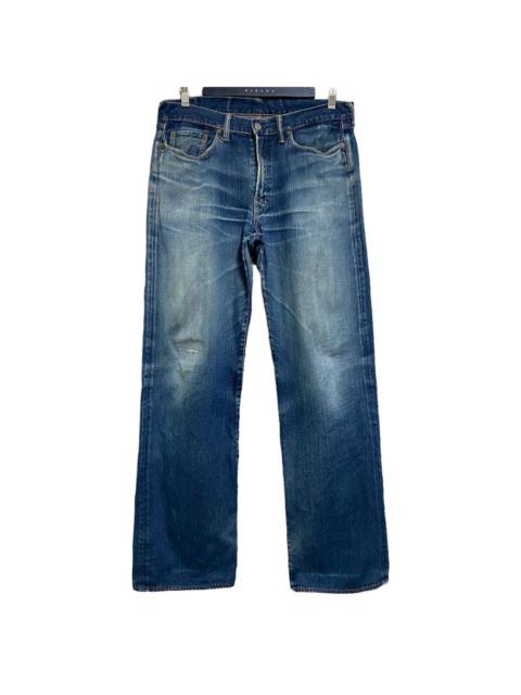 45rpm Distressed Denim Jeans Regular Fit 34x33 Made in Japan