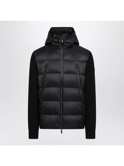 Moncler Moncler Black Padded Hooded Cardigan Men