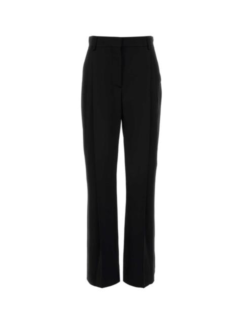Stella McCartney Stella Mccartney Women Black Satin Pant