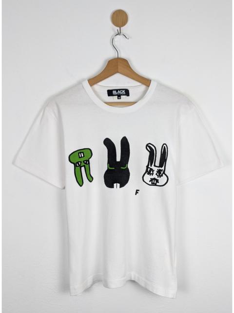Other Designers Comme des Garcons Black - Comme des Garcons CDG Black Rabbit AD 2012 shirt