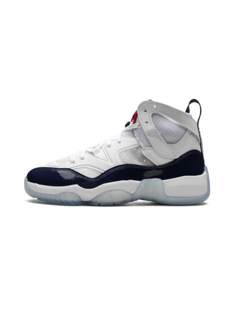 Jordan JUMPMAN TWO TREY "White / Navy / University Red"