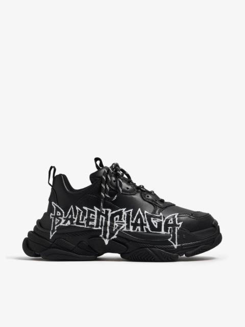 BALENCIAGA Balenciaga Triple S DIY Metal Sneakers