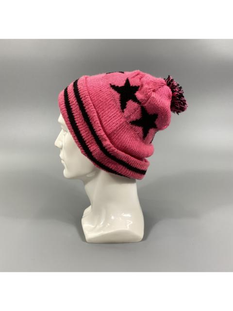 Other Designers Japanese Brand - Star Snow Cap Beanie With Pompom -BN710