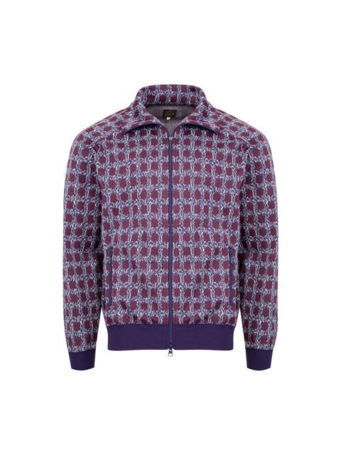 NEEDLES TRACK POLY JACQUARD CARDIGAN