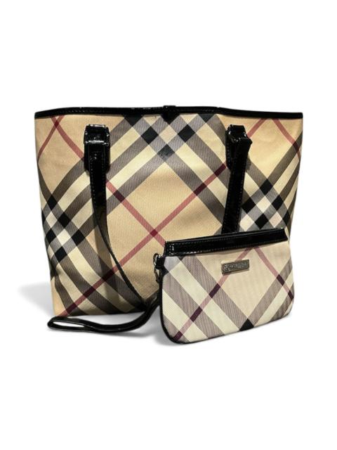 Burberry Authentic Burberry Nova Check Tote Bag