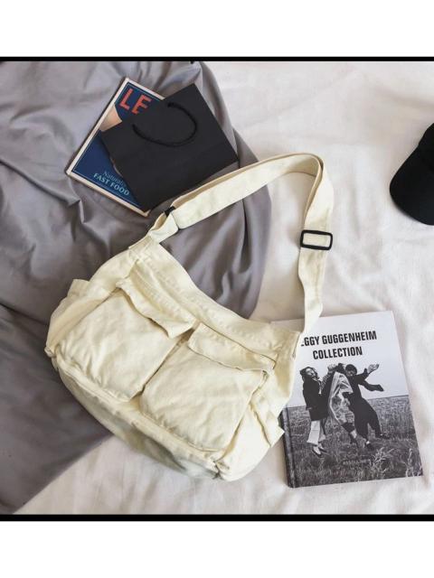 Japanese Brand - Beige Color Shoulder Messenger Bag