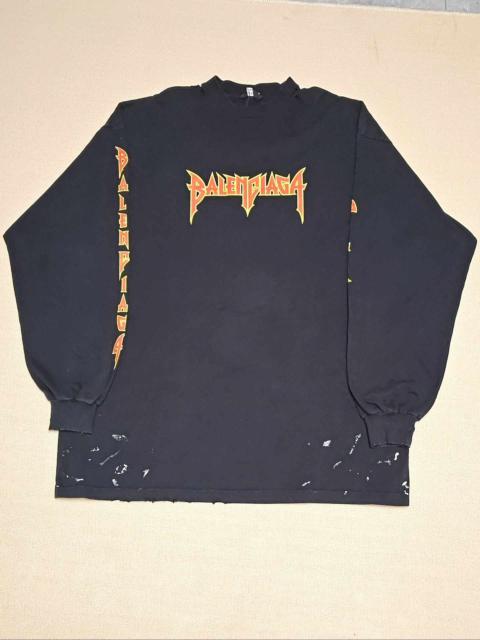 BALENCIAGA Balenciaga SS22 Metal Tee