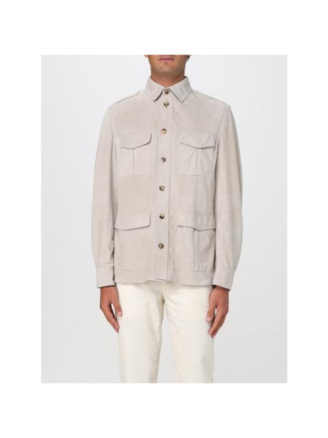 Brunello Cucinelli Brunello Cucinelli Rope Suede Utility Jacket