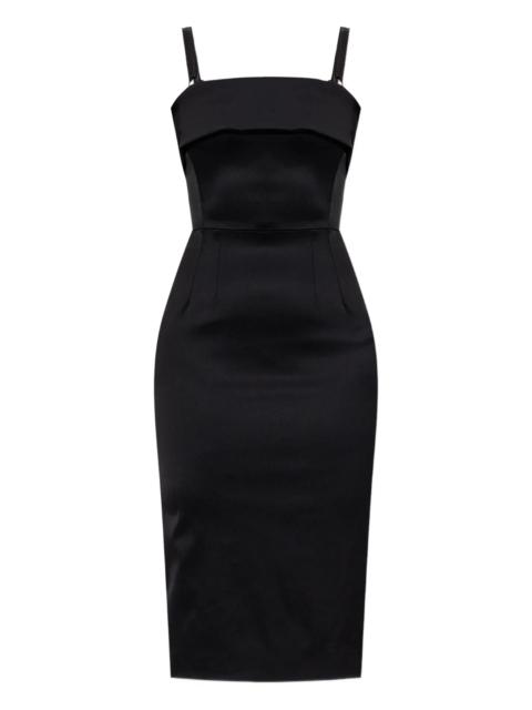 Dolce & Gabbana satin strap mini dress
