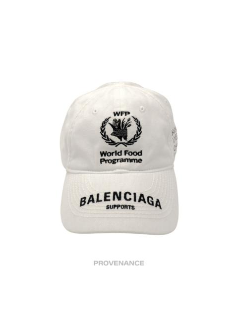 Balenciaga WFP Cap - White