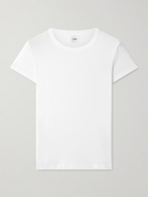 LESET Nando Ribbed Cotton-jersey T-shirt