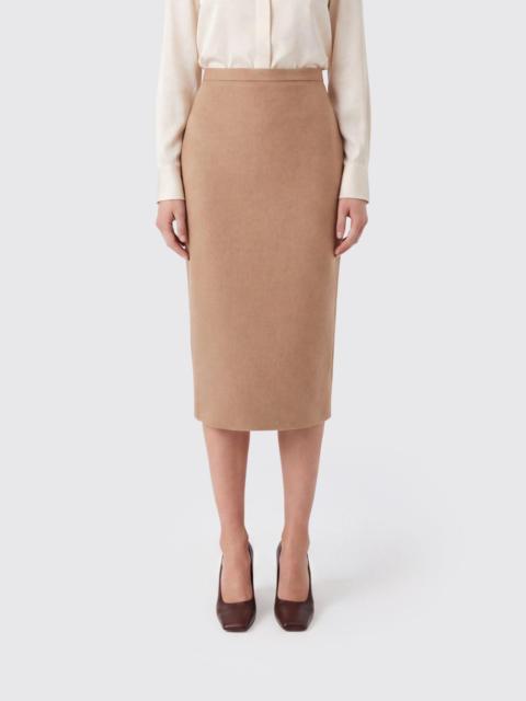 Max Mara Max Mara Women Wool Knit Midi Pencil Skirt Max Mara With High Waist