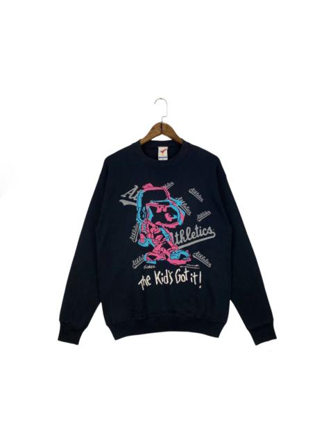 Other Designers Vintage 1992 Oakland Athletics Schulz Snoopy Sweatshirt