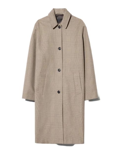 NILI LOTAN Watson Duster in Beige Check