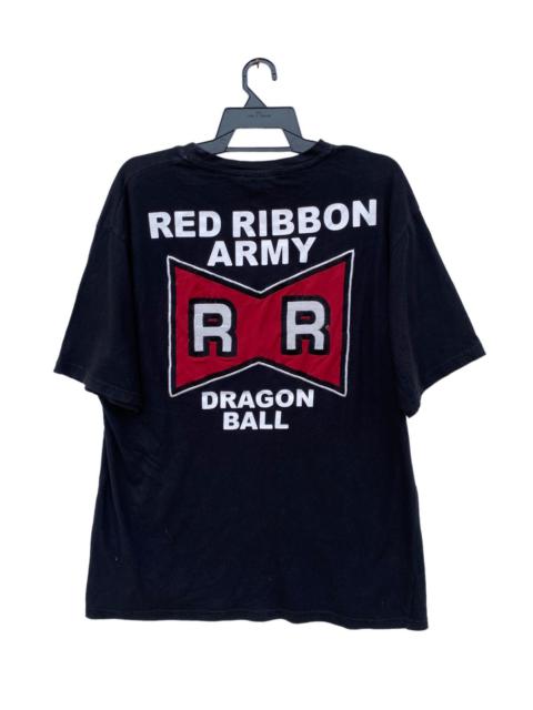 Other Designers Vintage Dragon Ball Red Army RR Logo Tees