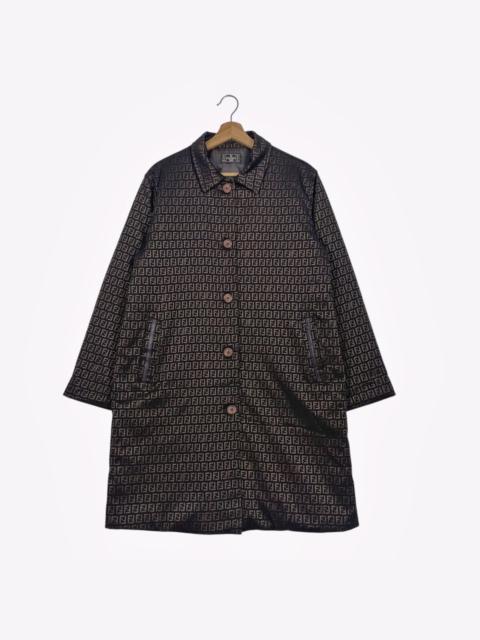 FENDI Vintage Fendi Zucca Monogram Trenchcoat