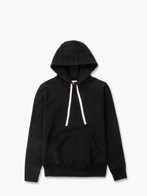 Merz b. Schwanen MERZ B. SCHWANEN 382 HOODED SWEATER BLACK