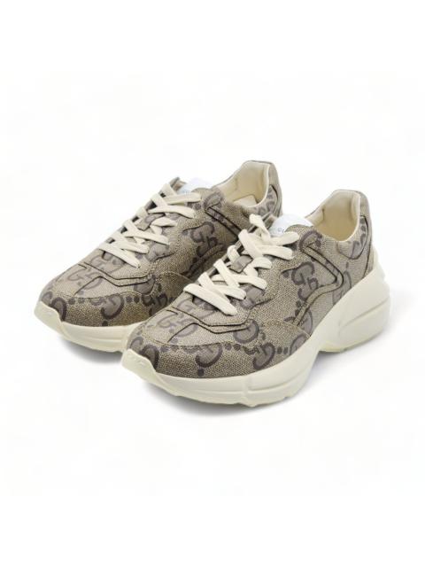 GUCCI GG Supreme Canvas Men's 100 Rhyton Sneaker