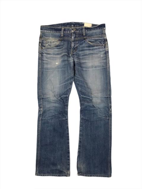 Other Designers Vintage - Mideo Quadro Japanese distressed denim jeans