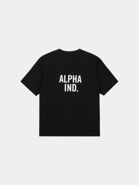 ALPHA INDUSTRIES UNFRM SHORT-SLEEVED POCKET ALPHA IND. TEE