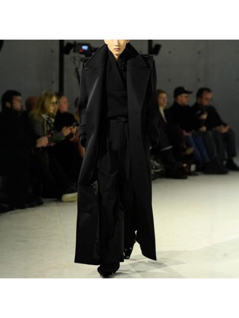 Saint Laurent Wool Oversized Coat