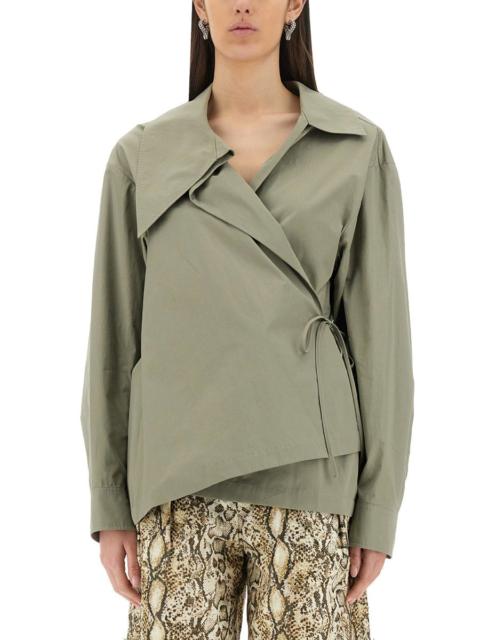 Dries Van Noten Dries Van Noten Women Asymmetrical Shirt