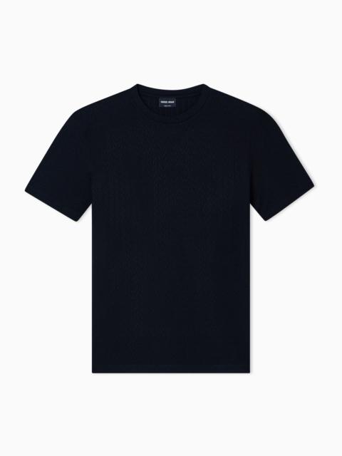 GIORGIO ARMANI ASV VISCOSE BLEND T-SHIRT