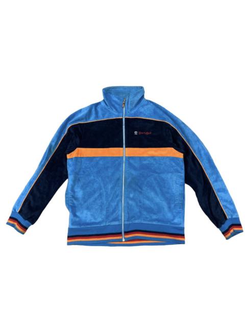 Other Designers Liberty × Vintage - Vtg Liberty Bell Velvet Tracktop Sweater