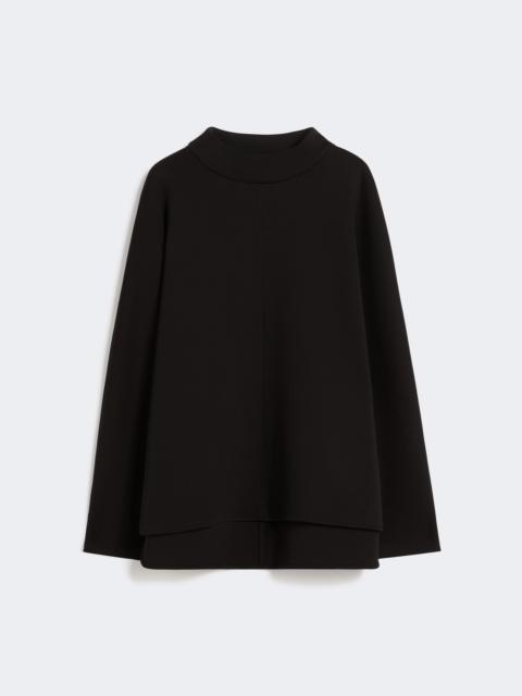 'S Max Mara T-shirt in jersey scuba - BLACK