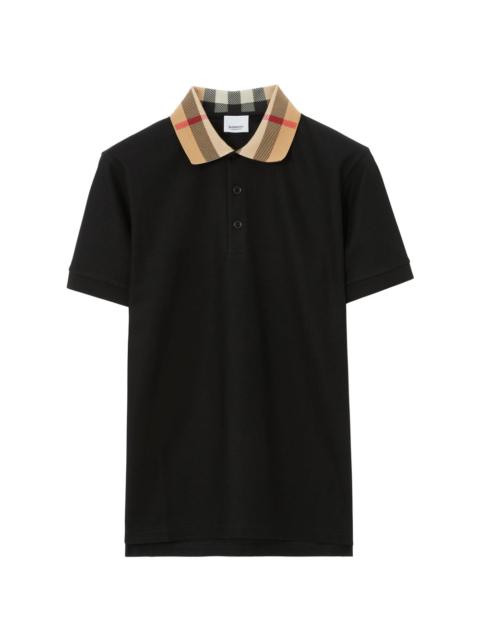 Burberry Burberry Black Polo Shirts Men