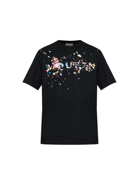 Alexander McQueen Alexander Mcqueen Black T-Shirts & Vests - T-Shirts Men