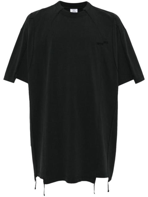 VETEMENTS blackout cut-up t-shirt