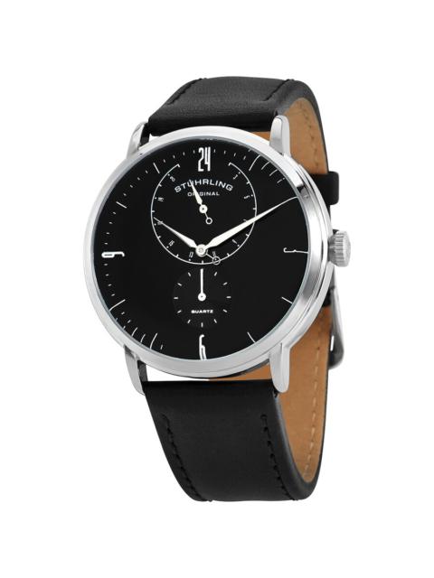 Other Designers Stuhrling Original Symphony Quartz Black Dial Men's Watch M13663