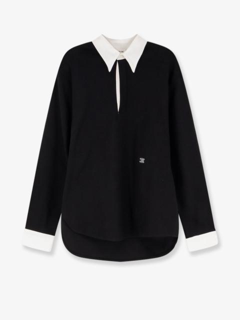 CELINE Celine Cotton Sweatshirt With Triomphe Embroidery