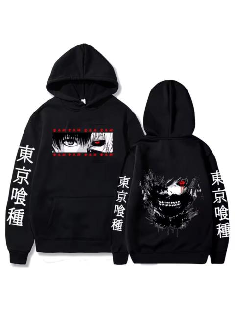 Other Designers Japanese Brand - Japanese Anime Graphic Hoodies